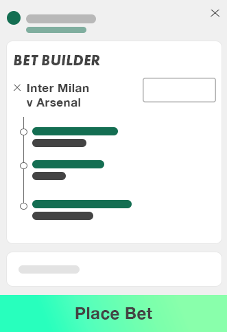 Same Game Parlay Bet Slip